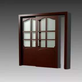 Home Sliding Glass Doors 3d model