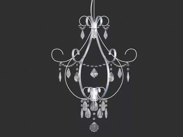 Small Living Room Chandelier 3d model Small Living Room Chandelier 3d model