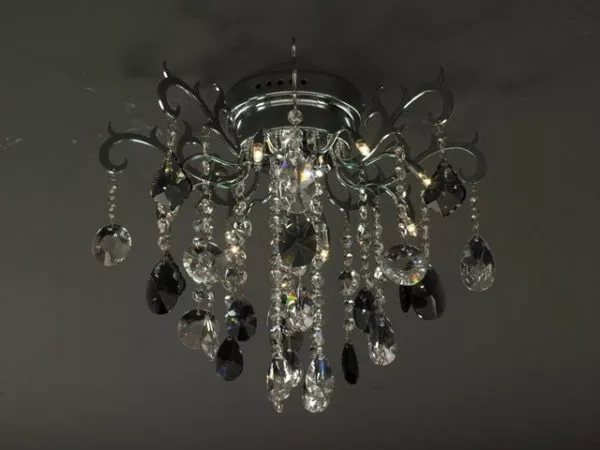 Luxury Small Crystal Chandelier 3d model Luxury Small Crystal Chandelier 3d model