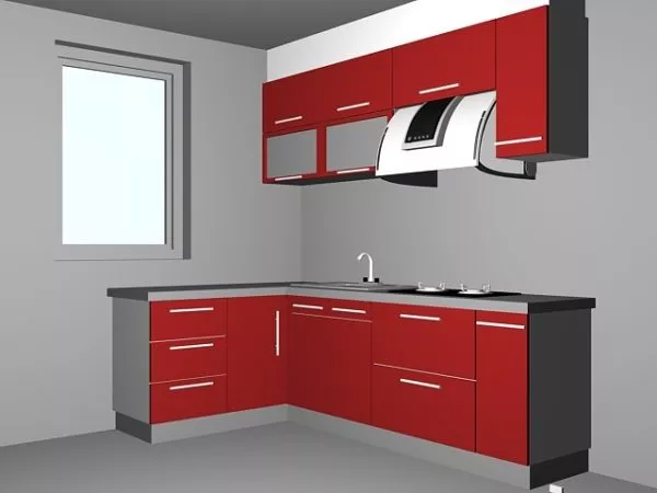 Commercial Kitchen Stove 3d model