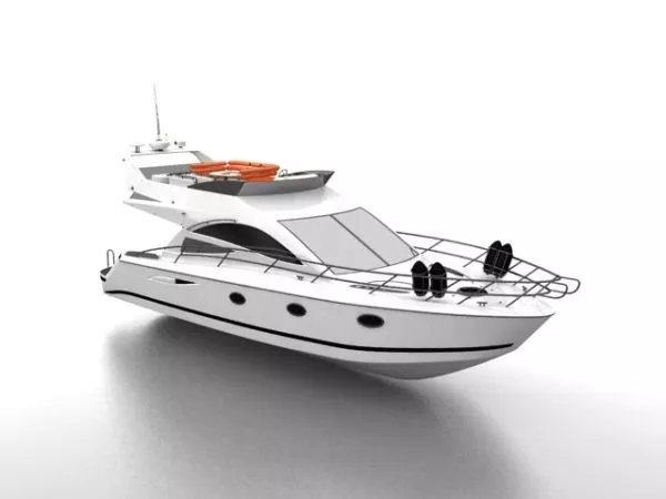 Small Speed Boat 3d model