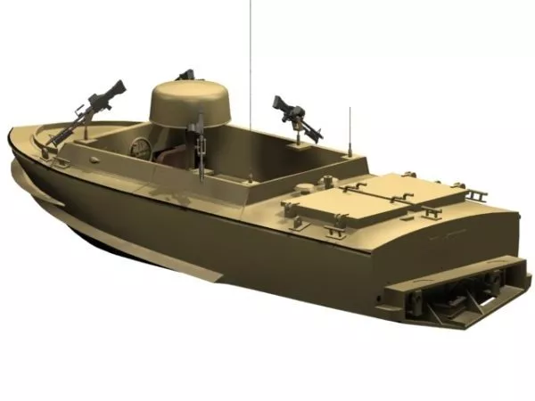Scooter Boat 3d model