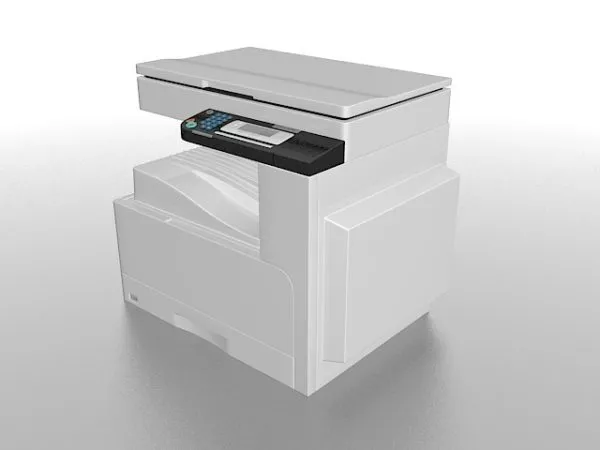Office Small Office Copier 3d model Office Small Office Copier 3d model