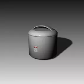 Kitchen Small Rice Cooker 3d model