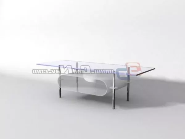 Furniture White Side Table 3d model Furniture White Side Table 3d model