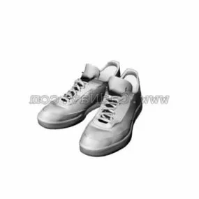 Men Fashion Sneakers Shoes 3d model