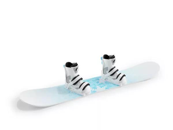 Plain Texture Skateboard 3d model