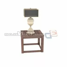 Sofa Side Table Light Design 3d model