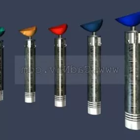 Solar Energy Garden Lawn Light 3d model