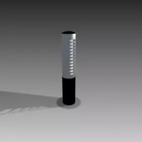 Solar Lawn Lamp For Garden 3d model