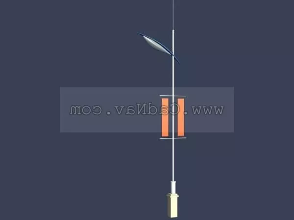 Traffic Barrier 3d model