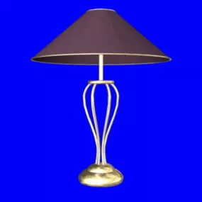 Solid Brass Antique Table Lamp 3d model