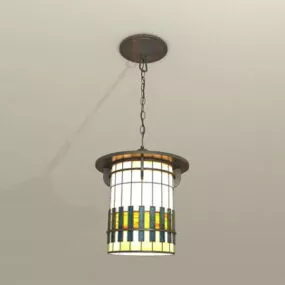 Spanish Pendant Light 3d model