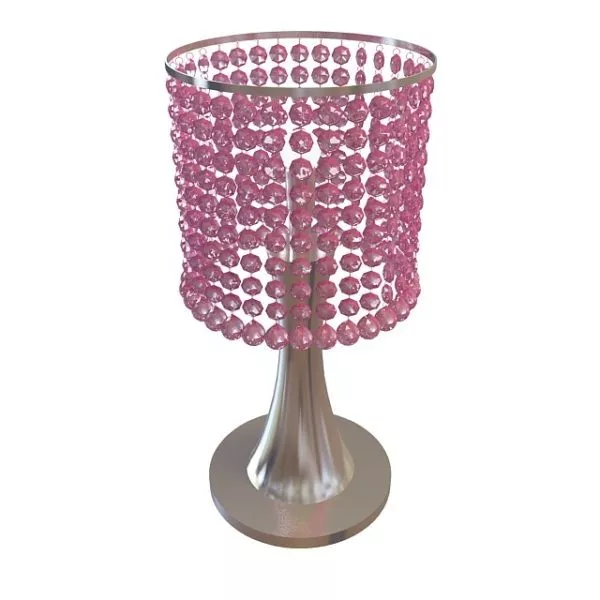 Sparkle Drop Shade Style Table Lamp 3d model Sparkle Drop Shade Style Table Lamp 3d model