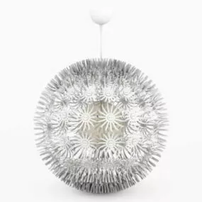 Sphere Pendant Light Fixture Decor 3d model