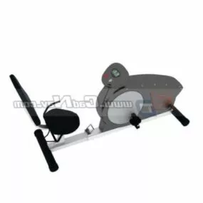 Spinning Bike Fitness Machine 3d model