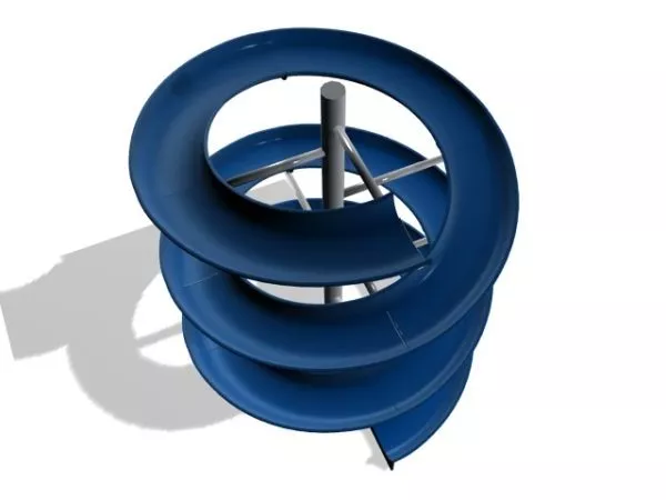 Wooden Swing 3d model