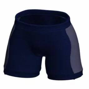 Men Sports Boxer Shorts 3d model