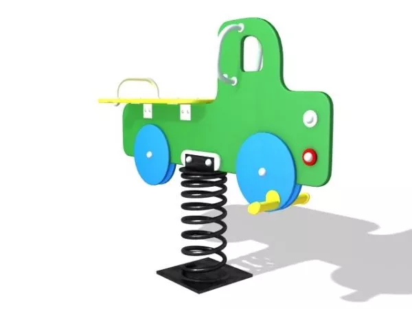 Kids Playground Spring Rider 3d model Kids Playground Spring Rider 3d model