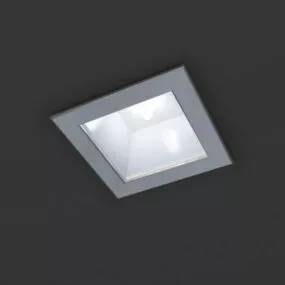 Square Led Home Downlight 3d model