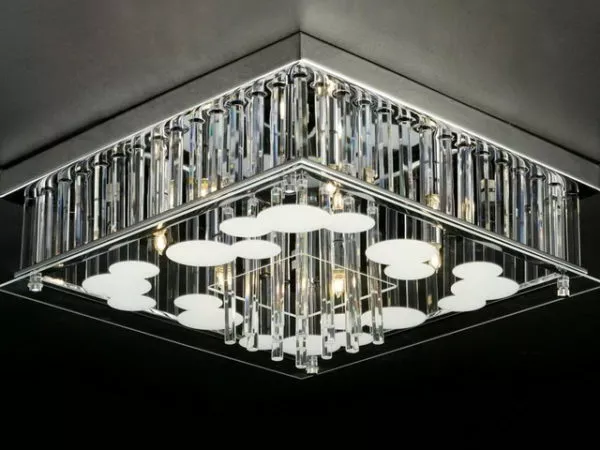 Big Square Ceiling Lamp 3d model Big Square Ceiling Lamp 3d model