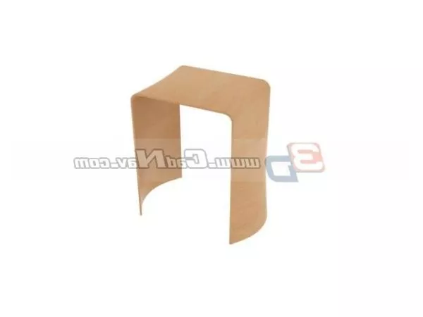 Furniture Stacking Wood Stool 3d model Furniture Stacking Wood Stool 3d model