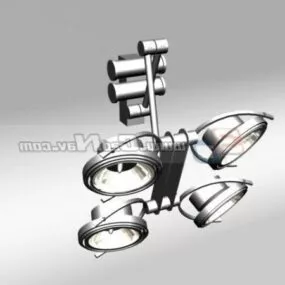 Stage Spotlight Design 3d model
