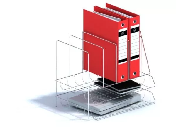 Office File Cover 3d model