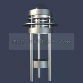 Stainless Steel Design Garden Lighting 3d model