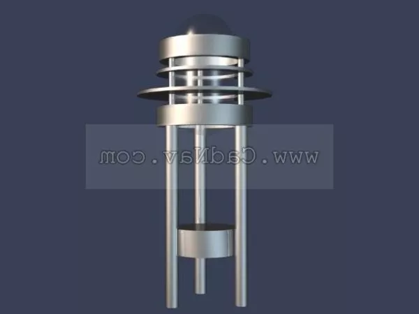 Stainless Steel Design Garden Lighting 3d model Stainless Steel Design Garden Lighting 3d model