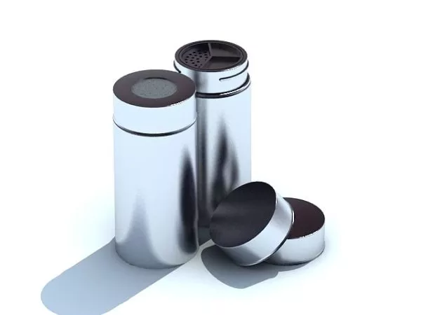 Glass Beans Jar 3d model