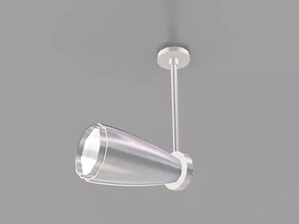 Ceiling Steel Spotlight 3d model Ceiling Steel Spotlight 3d model