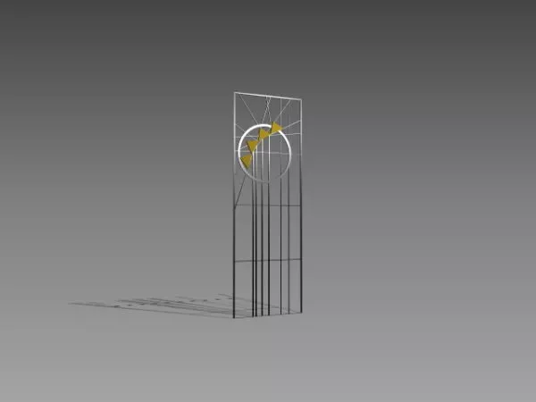 Home Steel Window Guards 3d model Home Steel Window Guards 3d model