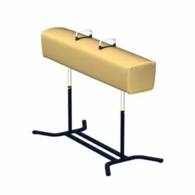 Standard Pommel Horse Trainer 3d model