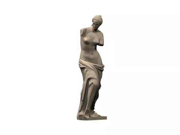 Stone Venus Statue 3d model Stone Venus Statue 3d model