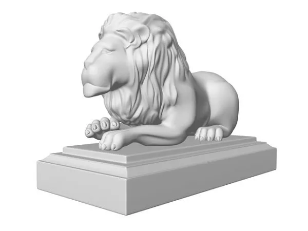 Medieval David Ancient Statue 3d model