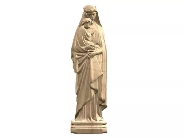 Statue Character 3d model