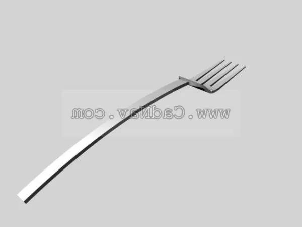 Antique Cutlery Set 3d model