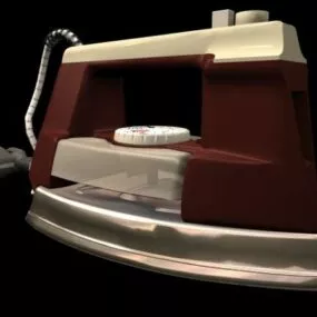 Modern Steam Iron 3d model