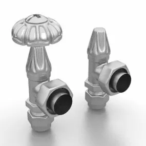 Industrial Steam Radiator Valves 3d model