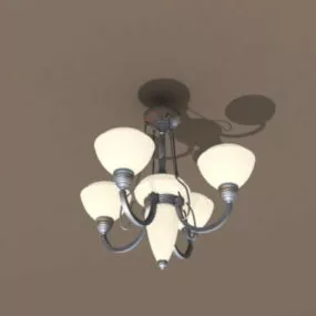 Vintage House Chandelier Lighting 3d model