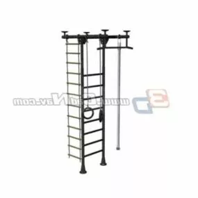 Outdoor Steel Climbing Frame 3d model