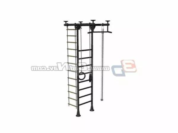 Outdoor Steel Climbing Frame 3d model Outdoor Steel Climbing Frame 3d model