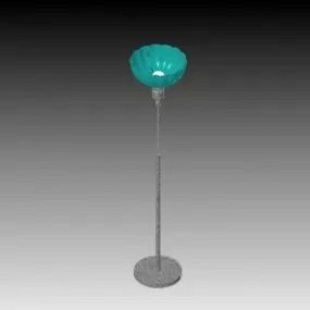 Living Room Steel Floor Lamp 3d model