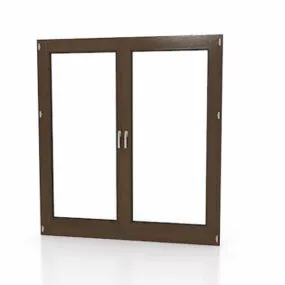 Steel Frame Window 3d model