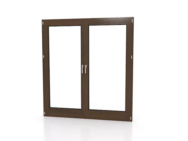 Steel Frame Window 3d model Steel Frame Window 3d model