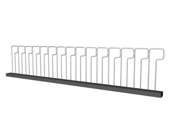 Wrought Iron Guardrail 3d model
