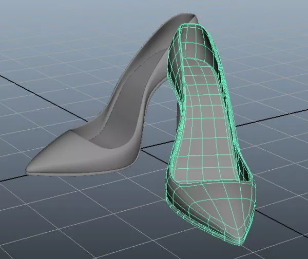 High Heel Shoes 3d model