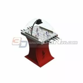 Stinger Table Hockey Game 3d model