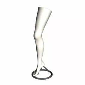 Stocking Mannequin Leg 3d model
